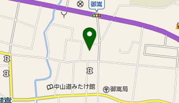 御嵩簡易裁判所の地図画像