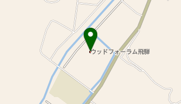 ウッドフォーラム飛騨の地図画像