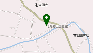 可児郷土歴史館の地図画像