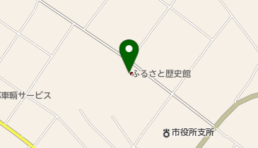 上宝ふるさと歴史館の地図画像