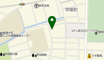 ぎふ木遊館の地図画像