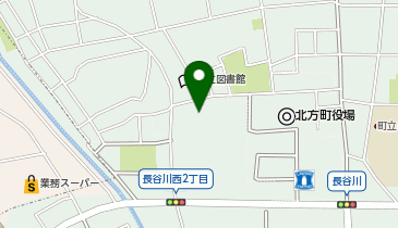北方町ホリモク生涯学習センターきらりの地図画像