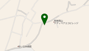 ひだ木遊館木っずテラスの地図画像