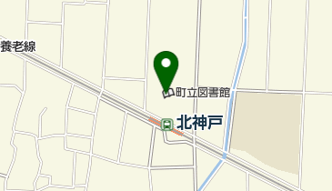 神戸町立図書館の地図画像