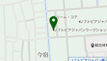 情報科学芸術大学院大学附属図書館の地図画像