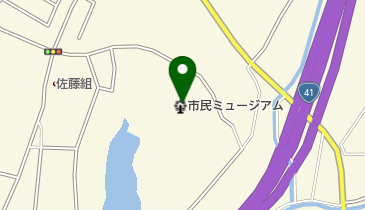 美濃加茂市民ミュージアムの地図画像
