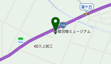 関刃物ミュージアムの地図画像