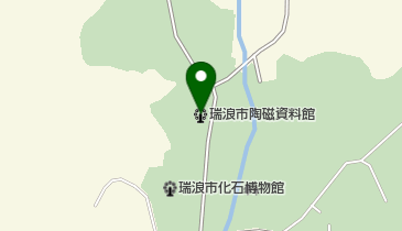 瑞浪市陶磁資料館の地図画像