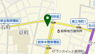 ぎふしんフォーラムの地図画像