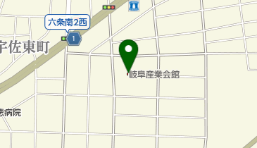 (財)岐阜産業会館の地図画像