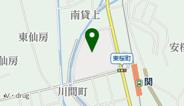 関市文化会館の地図画像