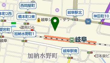 岐阜市文化産業交流センターの地図画像