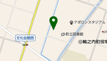 輪之内町文化会館の地図画像