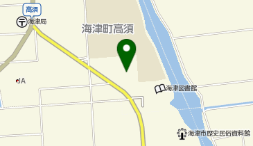 海津市OCT文化センターの地図画像