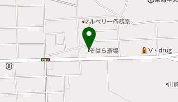 岐阜葬祭そはら斎場の地図画像