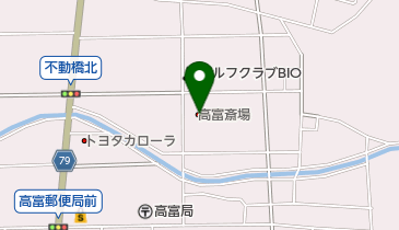JAぎふ高富斎場の地図画像