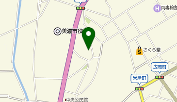 岐阜葬祭美濃斎場の地図画像