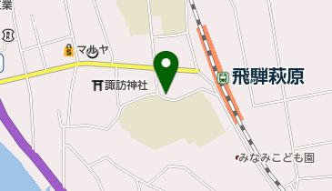 岐阜新聞社下呂支局の地図画像