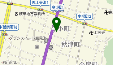 岐阜新聞社本社の地図画像