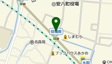 大垣共立銀行安八支店の地図画像