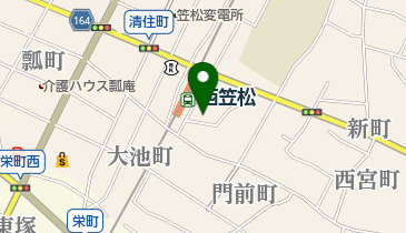 大垣共立銀行笠松支店の地図画像