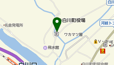 大垣共立銀行白川口支店の地図画像