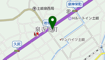 大垣共立銀行土岐支店の地図画像