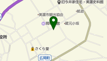 大垣共立銀行美濃支店の地図画像