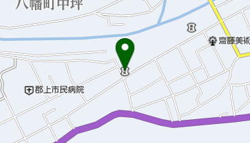 十六銀行八幡支店の地図画像