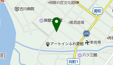 十六銀行古川支店の地図画像
