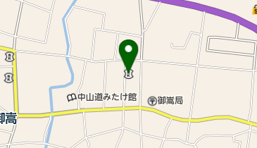 十六銀行御嵩支店の地図画像