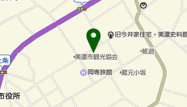 十六銀行美濃支店の地図画像