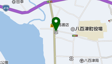 十六銀行八百津支店の地図画像