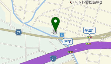 大垣共立銀行岐南支店の地図画像