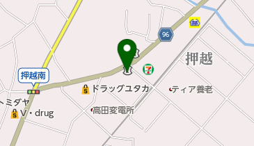 大垣共立銀行押越出張所の地図画像