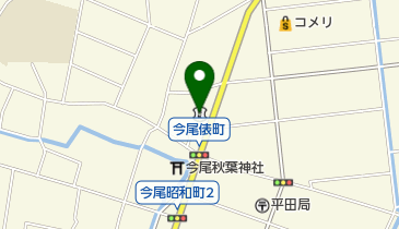 大垣西濃信用金庫今尾支店の地図画像