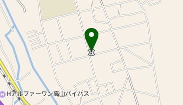 高山信用金庫日枝支店の地図画像