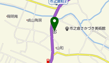 東濃信用金庫市之倉支店の地図画像