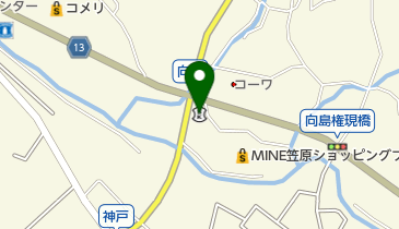 東濃信用金庫笠原支店の地図画像