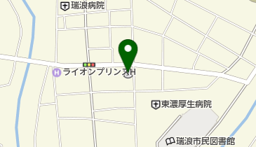 東濃信用金庫瑞浪支店の地図画像