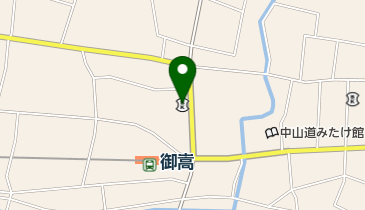 東濃信用金庫御嵩支店の地図画像