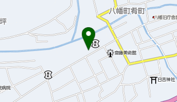 八幡信用金庫本店の地図画像