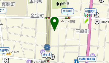 みずほ銀行岐阜支店の地図画像