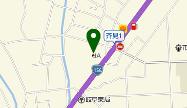JAぎふ芥見支店の地図画像