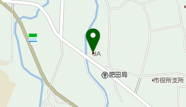 JAとうと肥田支店の地図画像