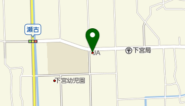 JAにしみの下宮支店の地図画像