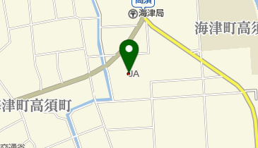 JAにしみの海津中支店の地図画像