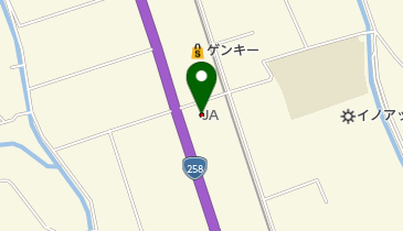 JAにしみの石津支店の地図画像