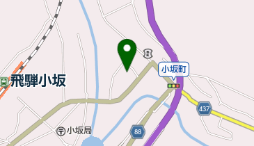JAひだ小坂支店の地図画像