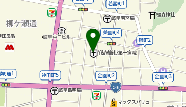 Y&M藤掛第一病院の地図画像